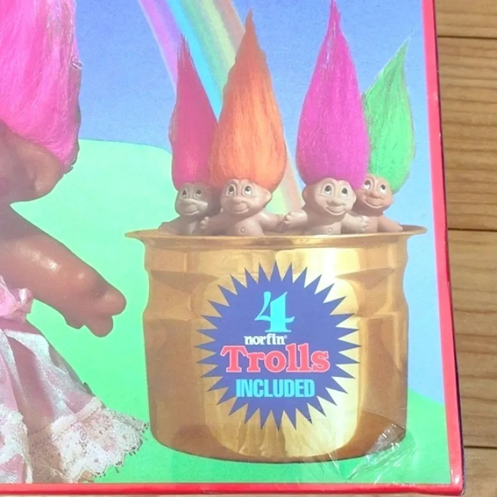 Vintage Norfin Trolls Magic Mountain Adventure Board Game Ages New